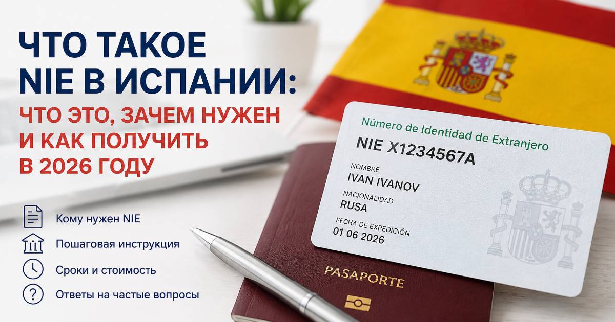 NIE в Испании: что это, зачем нужен NIE и как получить