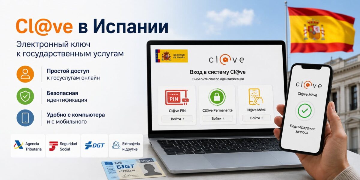 Cl@ve в Испании: что это такое, как зарегистрироваться и использовать